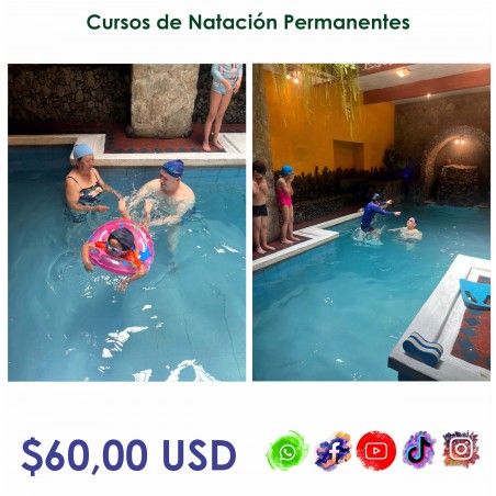Cursos de Natación Permanentes
